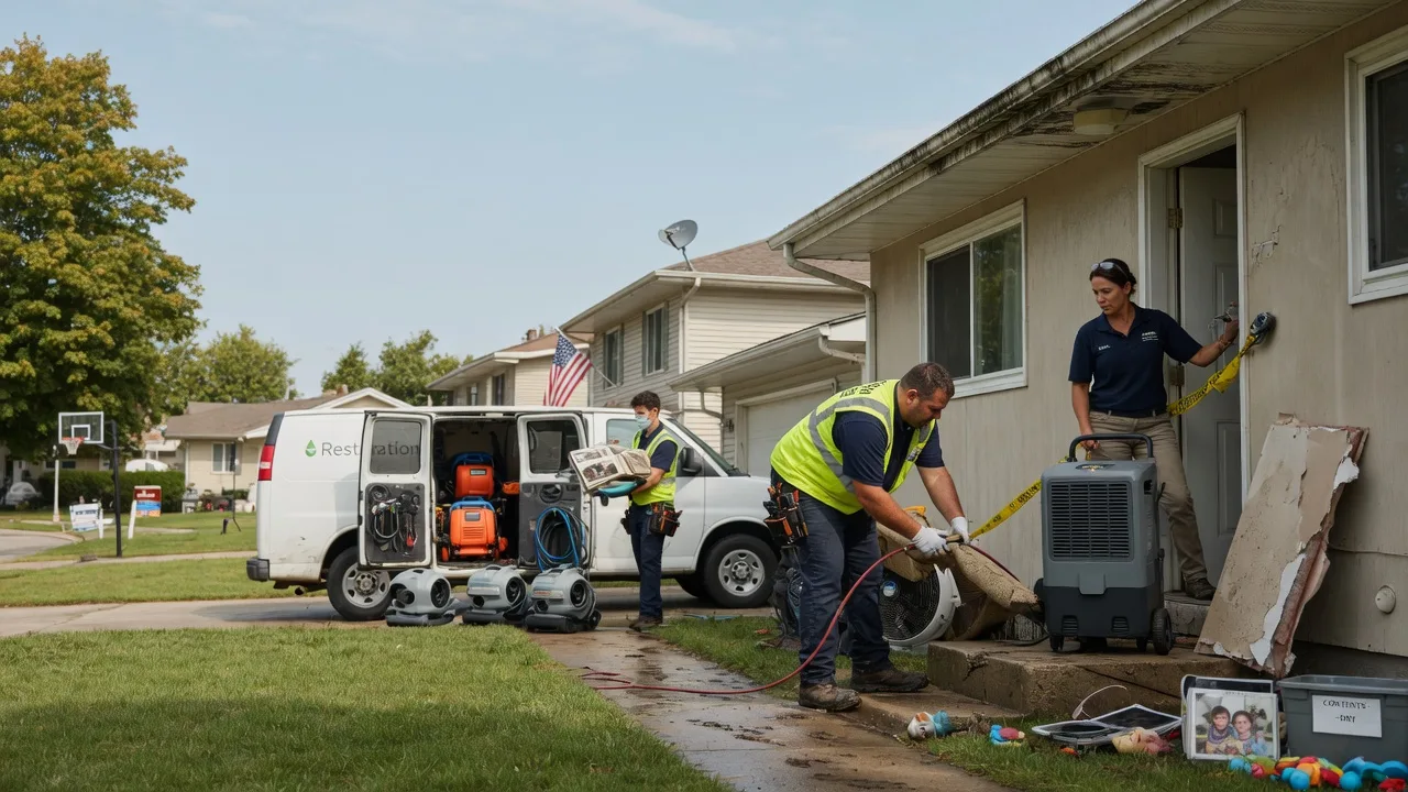 Water Damage Restoration in Gratis, OH near me